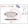 Brake pad set disc brake 19 mm BREMBO suitable for e.g. CITROËN C4