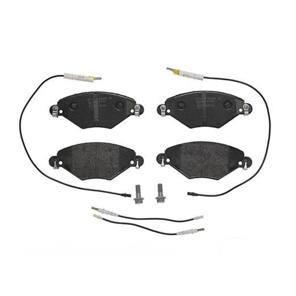 Brake pad set disc brake 18 mm BREMBO suitable for e.g. CITROËN C5