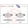 Brake pad set disc brake 19 mm BREMBO suitable for e.g. VW POLO