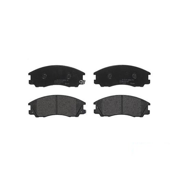 Brake pad set disc brake 17 mm BREMBO for e.g. HYUNDAI TERRACAN