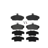 Brake pad set disc brake 18 mm BREMBO for e.g. LAND ROVER...