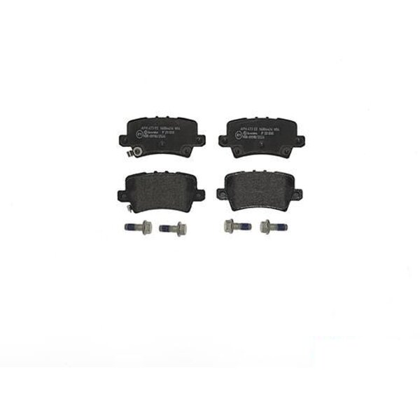 Bremsbelagsatz Scheibenbremse 16 mm BREMBO passend für HONDA CIVIC