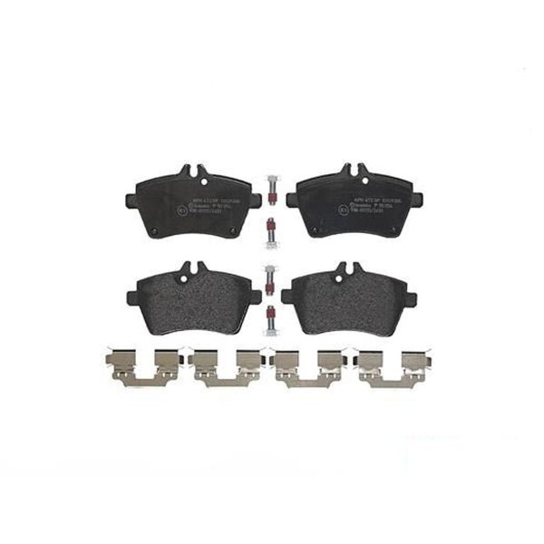 Brake pad set disc brake 19 mm BREMBO for MERCEDES-BENZ A-CLASS