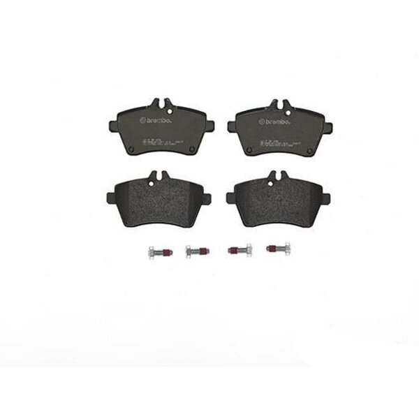 Brake pad set disc brake 19 mm BREMBO for MERCEDES-BENZ A-CLASS and others