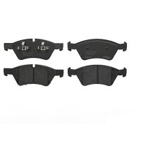 Brake pad set disc brake 21 mm BREMBO for MERCEDES-BENZ...