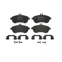 Brake pad set disc brake 21 mm BREMBO for MERCEDES-BENZ...
