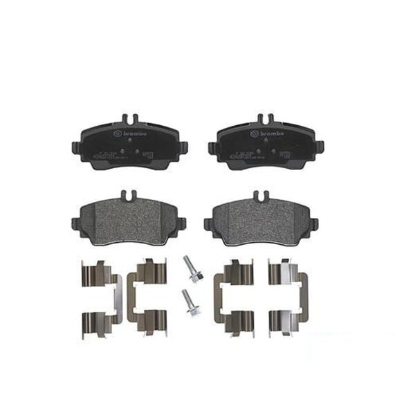 Brake pad set disc brake 17 mm BREMBO for MERCEDES-BENZ A-CLASS
