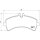 Bremsbelagsatz Scheibenbremse 21 mm BREMBO für u.a. MERCEDES-BENZ SPRINTER
