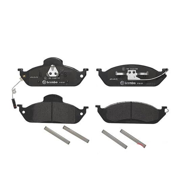 Bremsbelagsatz Scheibenbremse 16 mm BREMBO für MERCEDES-BENZ M-KLASSE