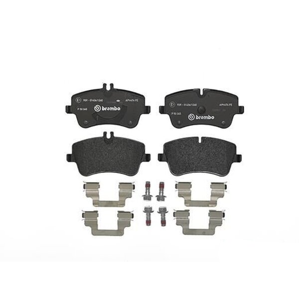 Bremsbelagsatz Scheibenbremse 20 mm BREMBO für u.a. MERCEDES-BENZ C-KLASSE