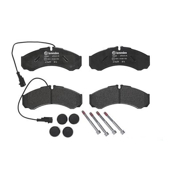 Brake pad set disc brake 20 mm BREMBO for e.g. NISSAN ATLEON