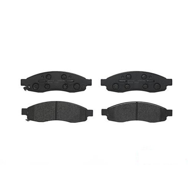 Brake pad set disc brake 18 mm BREMBO suitable for e.g. NISSAN