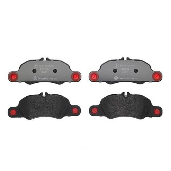 Brake pad set disc brake 19 mm BREMBO suitable for e.g. PORSCHE 911