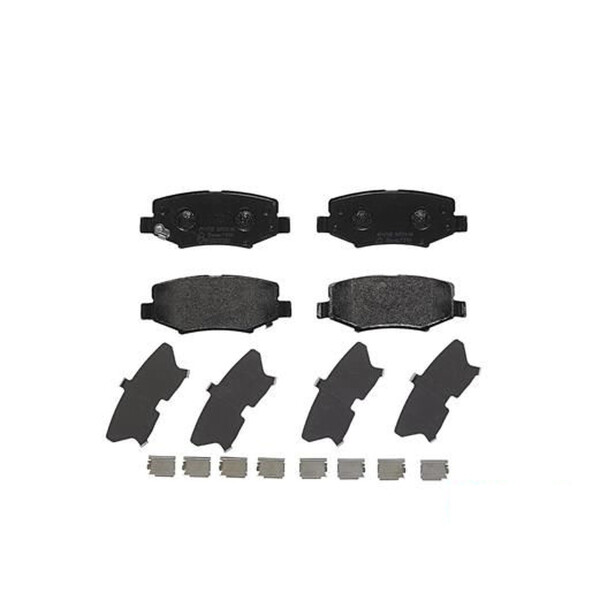 Brake pad set disc brake 16 mm BREMBO for DODGE NITRO and others