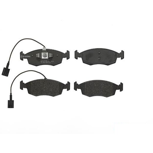 Brake pad set disc brake 17 mm BREMBO for FIAT PUNTO and others