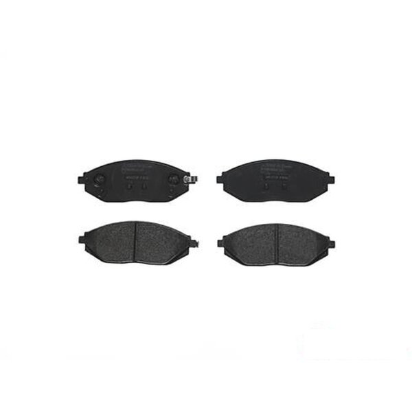 Brake pad set disc brake 18 mm BREMBO for e.g. CHEVROLET SPARK