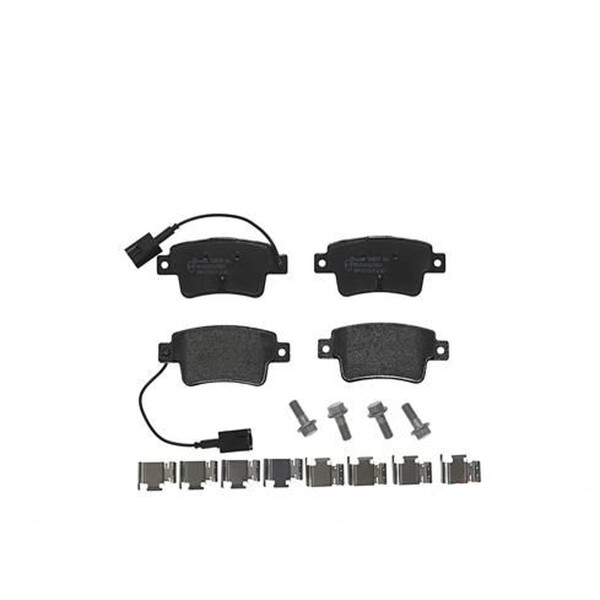 Bremsbelagsatz Scheibenbremse 17 mm BREMBO für u.a. FIAT PUNTO