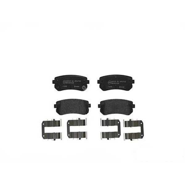 Bremsbelagsatz Scheibenbremse 16 mm BREMBO für u.a. HYUNDAI ix35