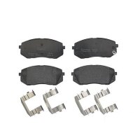 Brake pad set disc brake 18 mm BREMBO for e.g. HYUNDAI...