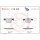 Brake pad set disc brake 18 mm BREMBO suitable for e.g. BMW 3 Series