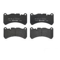 Brake pad set disc brake 18 mm BREMBO for MERCEDES-BENZ...