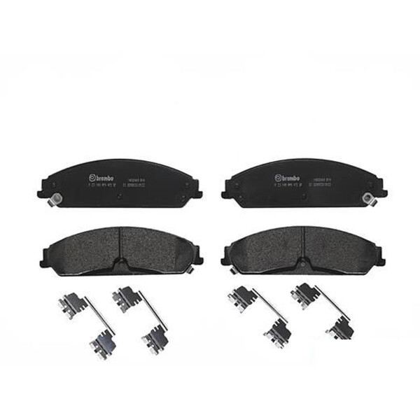 Brake pad set disc brake 18 mm BREMBO for CHRYSLER 300C and others