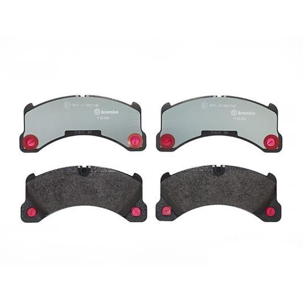 Brake pad set disc brake 17 mm BREMBO for e.g. PORSCHE CAYENNE
