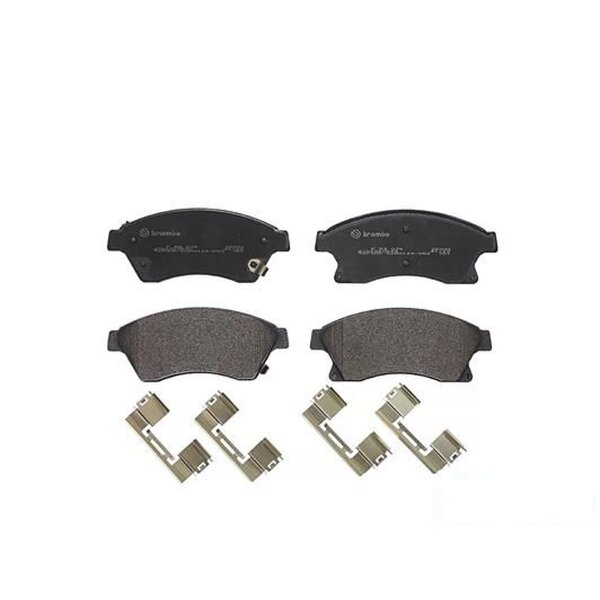 Brake pad set disc brake 19 mm BREMBO suitable for e.g. OPEL ASTRA