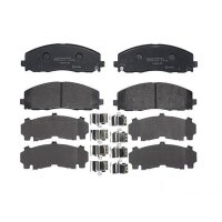 Brake pad set disc brake 18 mm BREMBO for e.g. FIAT FREEMONT