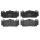Brake pad set disc brake 20 mm BREMBO suitable for e.g. BMW 2 Series