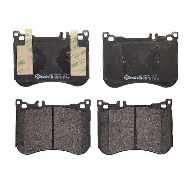 Brake pad set disc brake 18 mm BREMBO for MERCEDES-BENZ S-CLASS and others