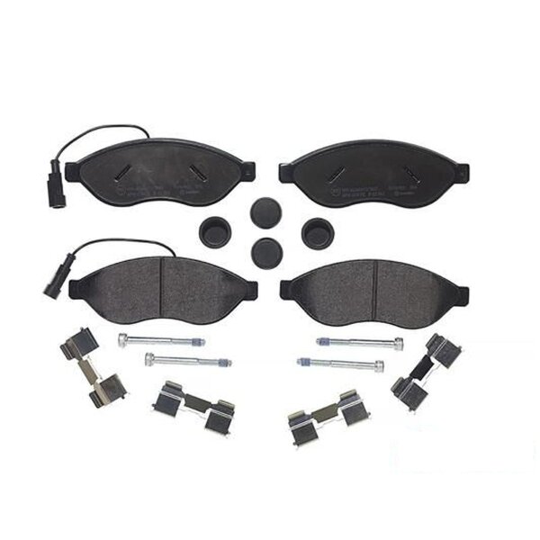 Brake pad set disc brake 19 mm BREMBO for FIAT DUCATO and others