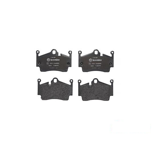 Brake pad set disc brake 16 mm BREMBO for PORSCHE BOXSTER and others