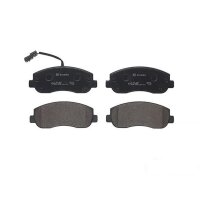 Brake pad set disc brake 18 mm BREMBO for e.g. RENAULT...