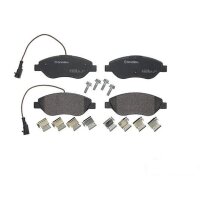 Brake pad set disc brake 19 mm BREMBO for e.g. ALFA ROMEO...