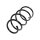 Suspension Spring Front Axle Coil Spring TRISCAN for TOYOTA AVENSIS and others