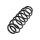 Suspension Spring Rear Axle Coil Spring TRISCAN suitable for MAZDA 2