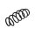 Suspension Spring Rear Axle Coil Spring TRISCAN for FORD MONDEO and others