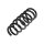 Suspension Spring Rear Axle Coil Spring TRISCAN for TOYOTA AVENSIS