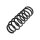 Suspension Spring Rear Axle Coil Spring TRISCAN for TOYOTA COROLLA and others