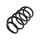 Suspension Spring Front Axle Coil Spring TRISCAN for VW TRANSPORTER and others