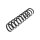 Suspension Spring Rear Axle Coil Spring TRISCAN for VOLVO V40