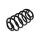 Rear Suspension Spring Coil Spring TRISCAN for OPEL COMBO and others