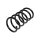 Suspension Spring Rear Axle Coil Spring TRISCAN for VOLVO V70