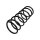 Suspension Spring Front Axle Coil Spring TRISCAN for CITROËN BERLINGO and others
