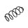 Suspension Spring Front Axle Coil Spring TRISCAN for FIAT STILO and others