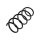 Suspension Spring Front Axle Coil Spring TRISCAN for RENAULT MEGANE and others