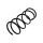 Suspension Spring Front Axle Coil Spring TRISCAN for TOYOTA AVENSIS and others