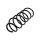 Suspension Spring Front Axle Coil Spring TRISCAN for VOLVO V70 and others