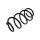 Suspension Spring Front Axle Coil Spring TRISCAN for e.g. RENAULT ESPACE